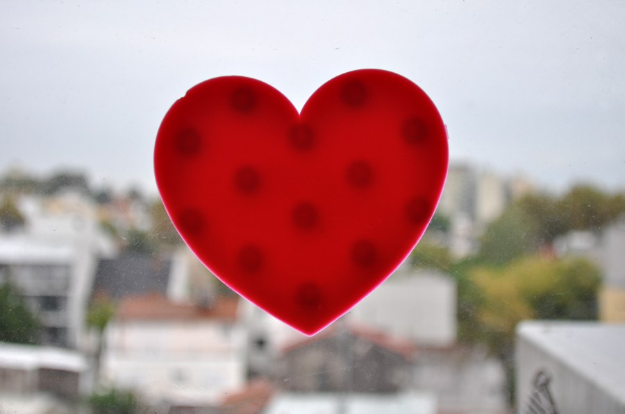 Coração, Corações, Amor, Ornamento, Vermelho, Vidro, Um Objeto, Foco