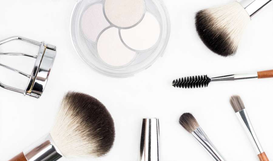 pincel de maquiagem, cosméticos, maquiagem, sombra, cerdas, olhos, rosto, escova, beleza, moda