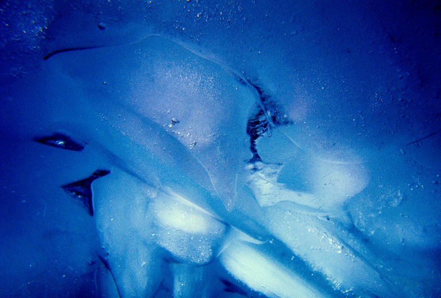 fundo, fundo, textura, azul, gelo, gelado, congelado,