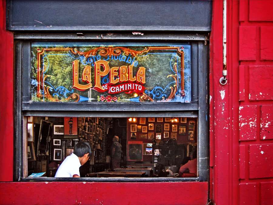 San Telmo, Argentina, Buenos Aires, Caminito, Colorido, Vitral, Cidade, Café, Bar,

