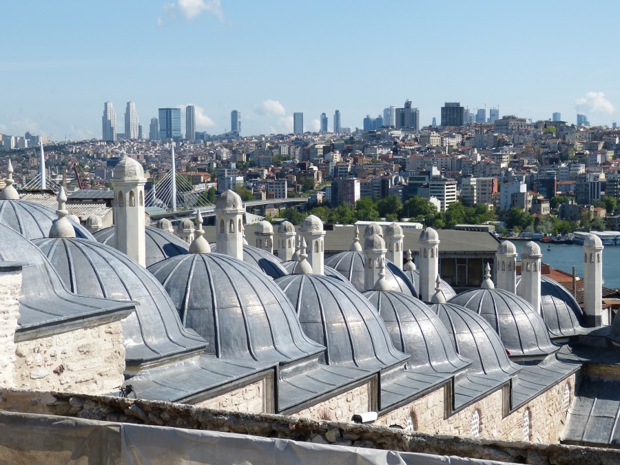 Istambul, Turquia, distrito, famoso, Sultanahmet, torre, viagens, vista, turco, Topkapi, noite, skyline, minarete, tradicional, Ásia, otomano, turista, arquitetura, panorama, pôr do sol, turismo, paisagem urbana, mesquita, urbano centro, cidade, azul, europa, paisagem
