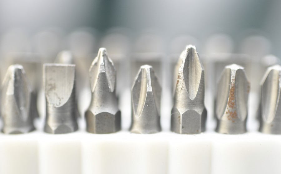 macro de conjunto de ferramentas chave de fenda