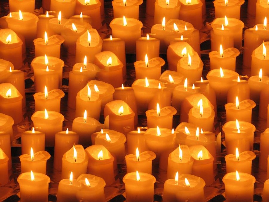 vela, velas, religião, interior, luz, fogo, pergunte, oração, oração, oração, espiritual, conceito, luz, fundo, ninguém,