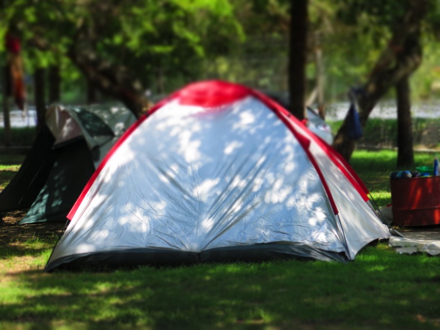barraca, acampar, barraca, acampamento, ao ar livre, verão,