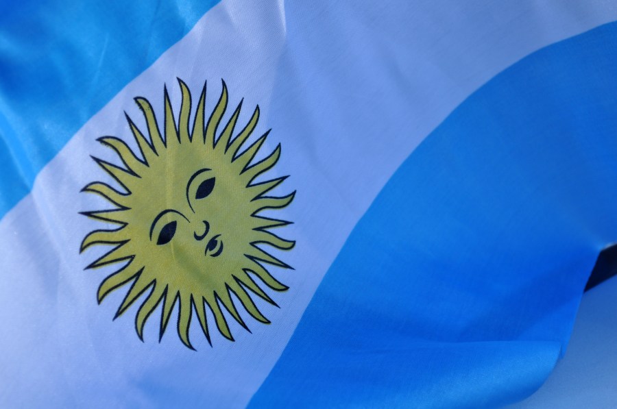Bandeira, Argentina, Celeste e Blanca, Sol