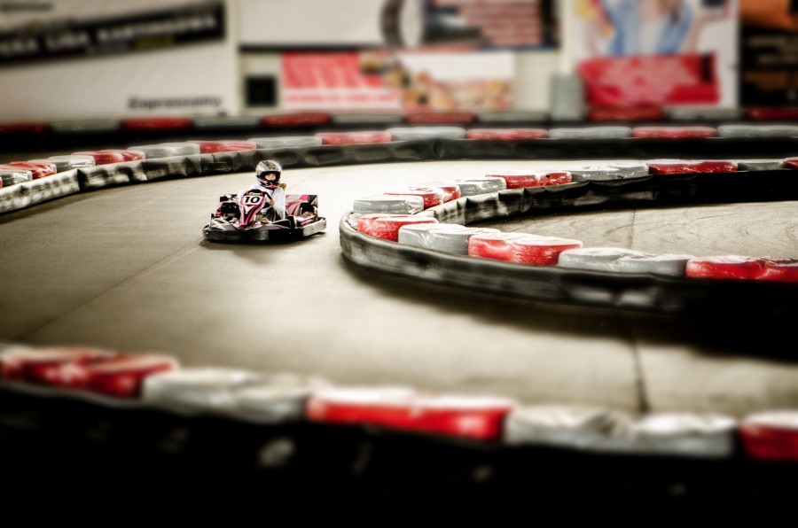 karting, carrer, miniatura, faixa, auto, velocidade, esportes,