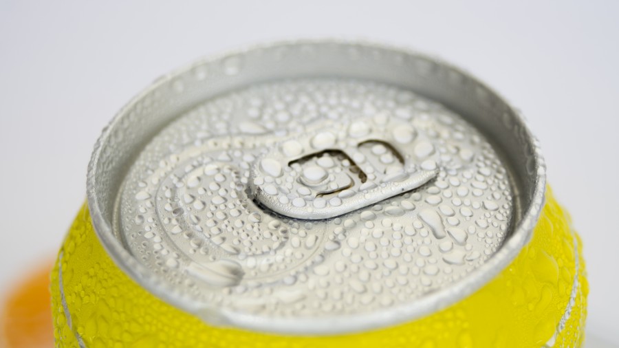 cerveja, lata, alumínio, close-up, tampa, geada, fresco, frio, bebida, detalhe,