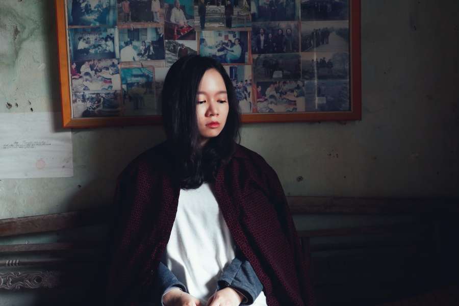 Coração partido, Amor triste, Retrato de mulher, Pessoa, Interior, Quadro, Paredes, Tristes, Olhe foto, Memória, Fotografias