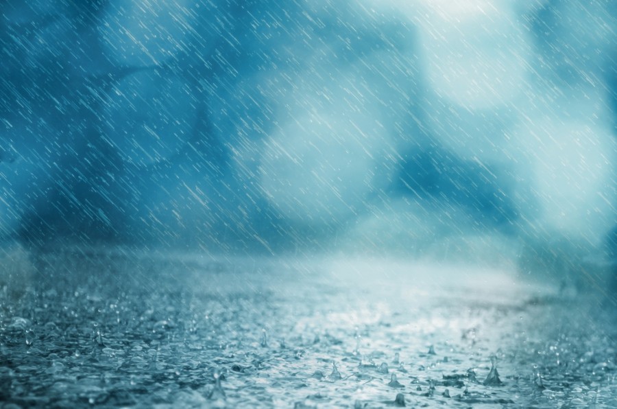 chuva, rua, exterior, água, gotas, chovendo, ninguém, chuvoso,