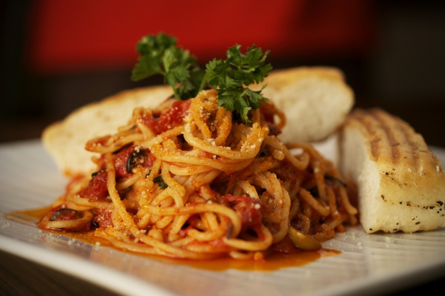 macarrão, macarrão, noodle, noodles, refeições, garfo, prato, amarela, close-up, espaguete, salsa, bolognese, alimento italiano,