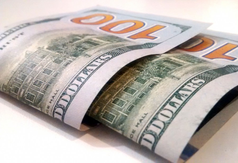 Dólar, Dólares, Dólar, Notas, Cem, Dinheiro, Notas, Poupança, Finanças,