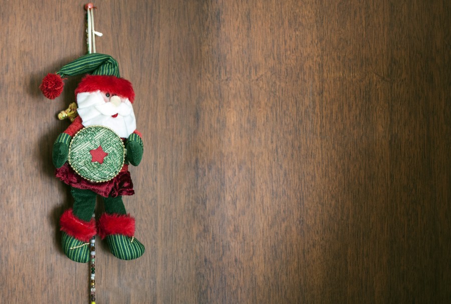 natal, detalhe, ornamento, natal, decoração, celebração, 2015, celebração, vermelho