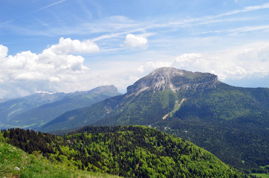 montanha, paisagem, europa, alpe, alpes, frança, europa, verão,