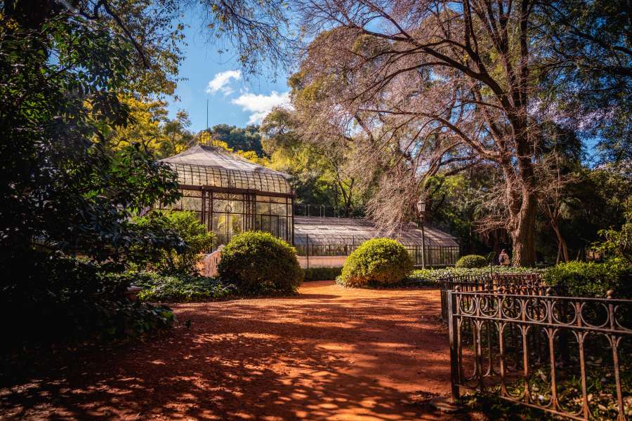 Buenos Aires, Argentina, Jardim, Botânico, Paisagem, Parque, Público, Arquitetura, América Latina, Dia,
