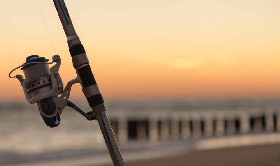 pesca, cai, carretel, pesca, esportes, esportes, tempo livre, pôr do sol, pôr do sol, pôr do sol,