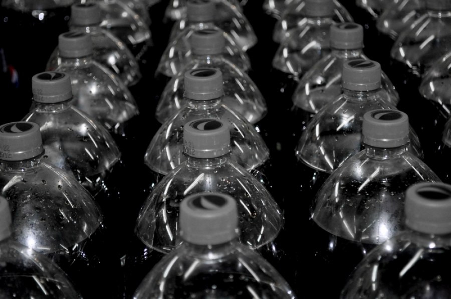 garrafa, garrafas, produção, indústria, bebidas, bebidas, comércio, preto e branco, cola, refrigerante,