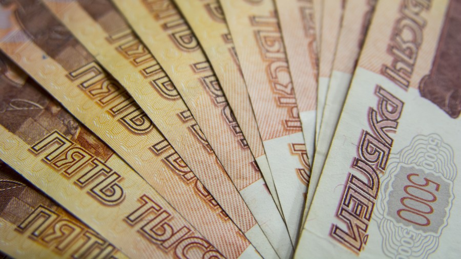 dinheiro, rússia, notas, notas, finanças, negócios, russo, rublo,