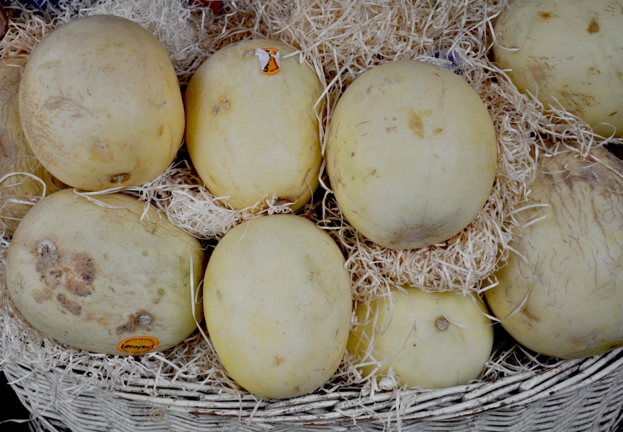 melão, melão, frutas, muito, muitos, verdureiro ,, P12062014